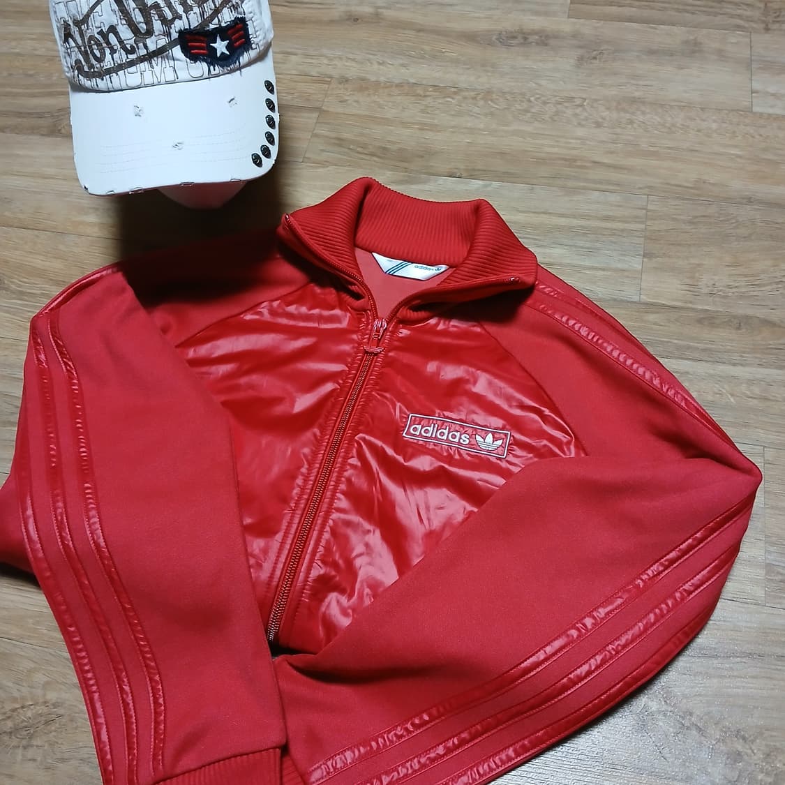 Adidas 아디다스 y2k 져지 트랙탑 우먼 자켓 상품이미지2