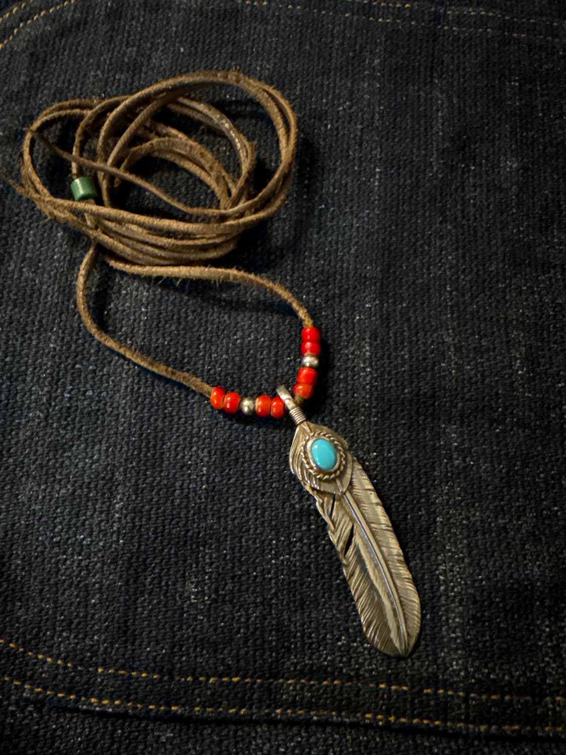 고로스 터키석 전은특대페더 우향 상품이미지1