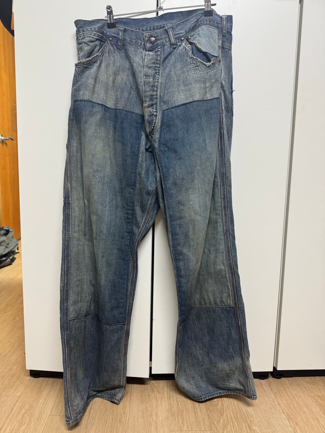 세인트미카엘 페인터팬츠 L 상품이미지1