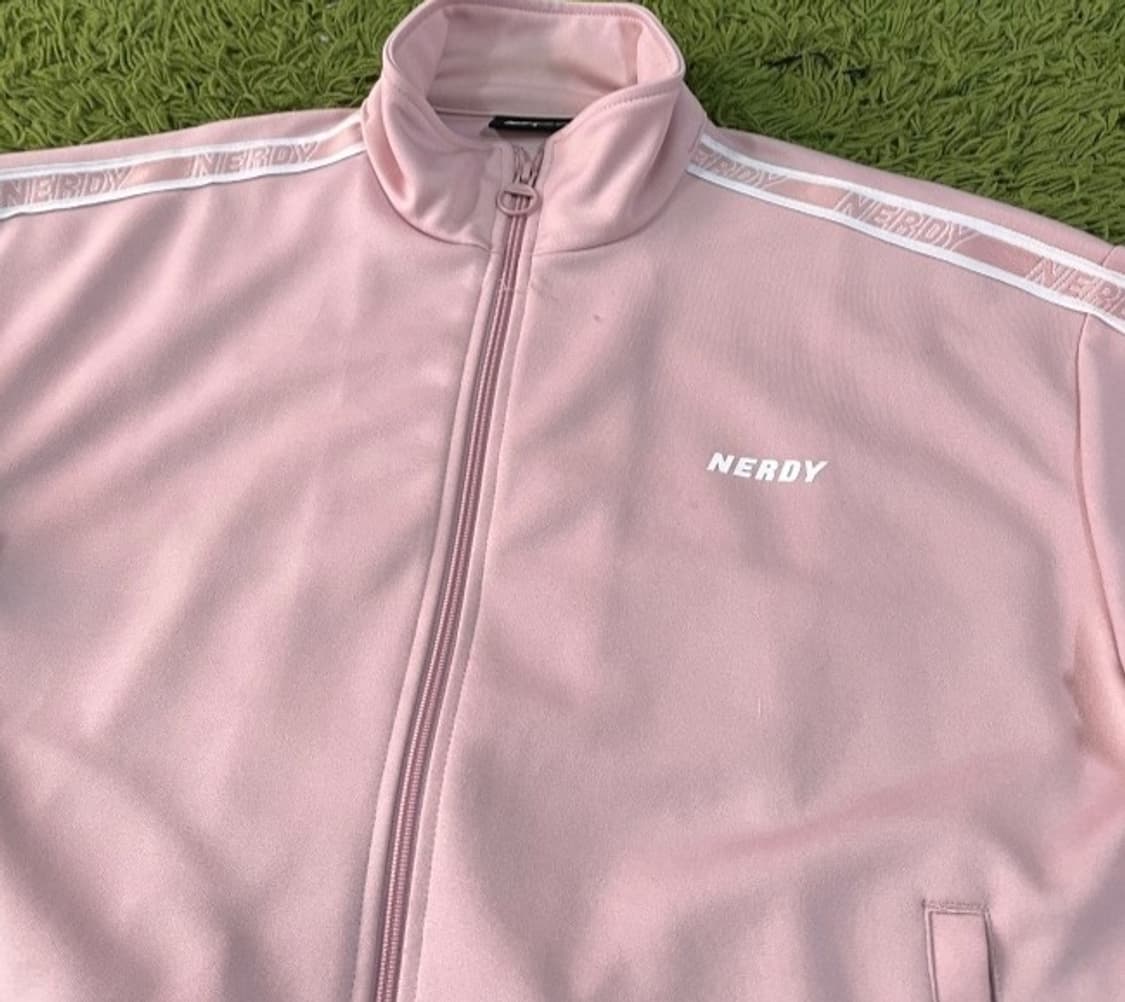 널디 핑크 트랙탑 져지집업 100/L 상품이미지2