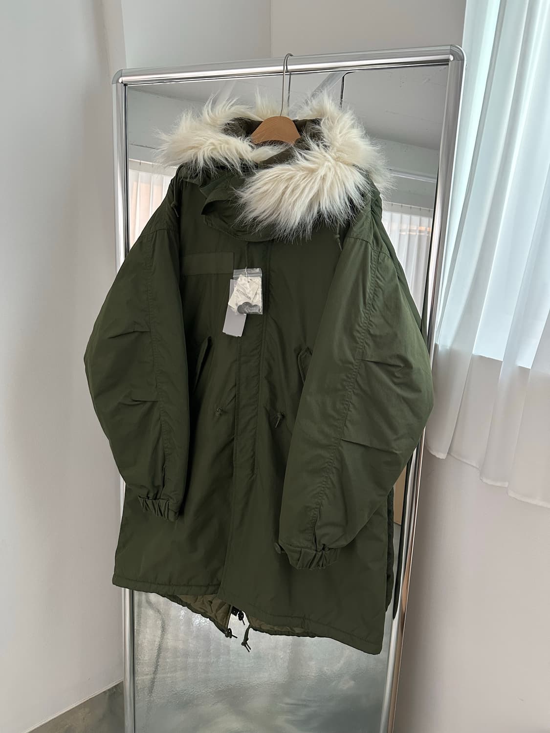 빔즈 M-65 M-51 개파카 피쉬테일 후드 퍼 야상 모즈코트 퀼팅 내피 상품이미지1