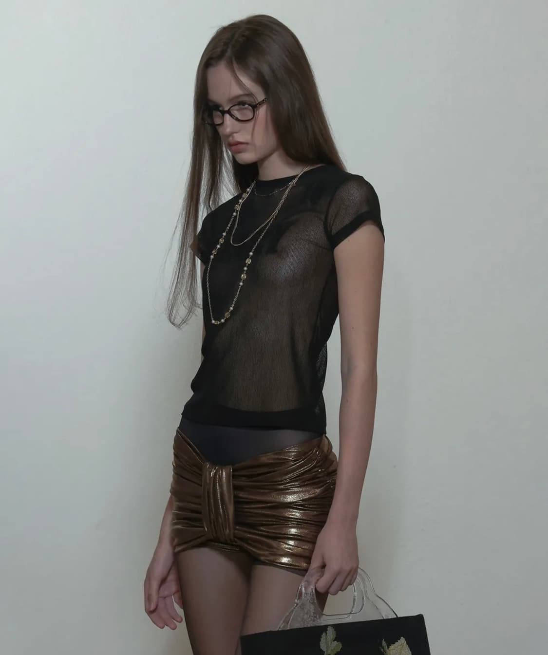 스컬프터 Team Mary Mesh Tee Black 상품이미지2