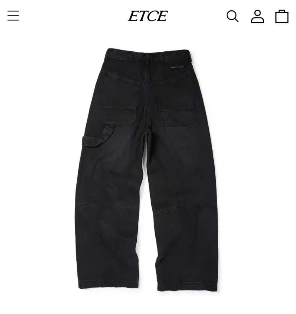 (새상품) ETCE BASE 카펜터 데님 팬츠 LONG(L) 상품이미지1