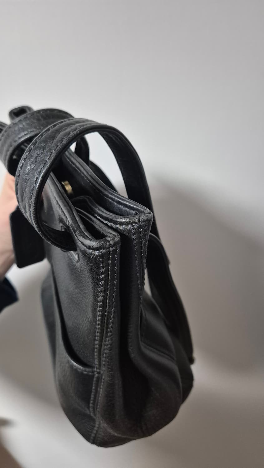 빈티지 올드코치 블랙 숄더백 made in USA 상품이미지8