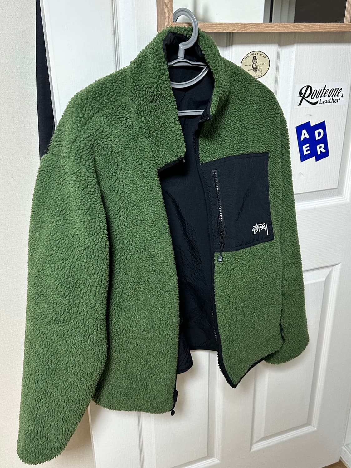 스투시 8볼 쉐르파 그린 상품이미지2