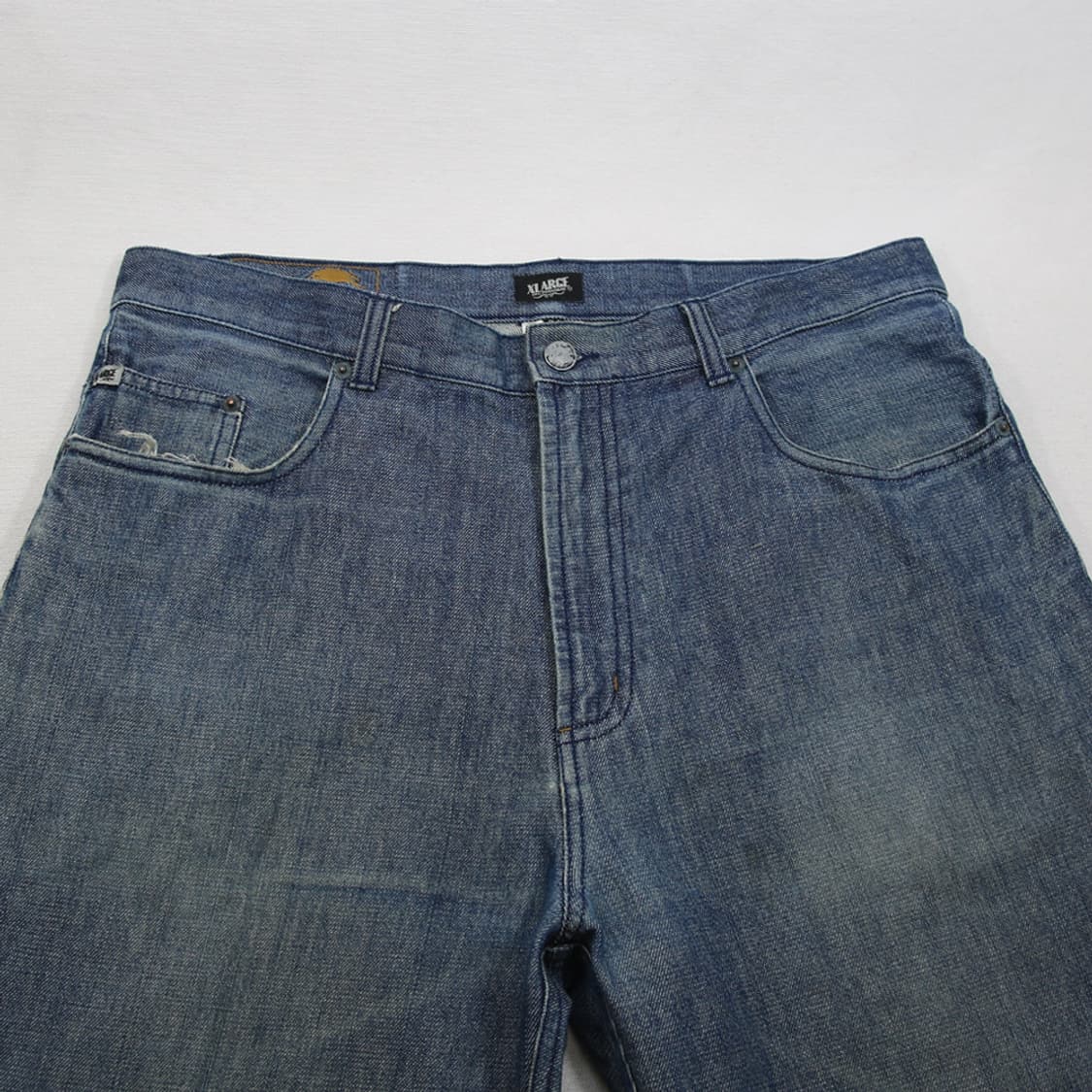 (착용컷) XLARGE 데님 팬츠 (남성용 33.5) 상품이미지5