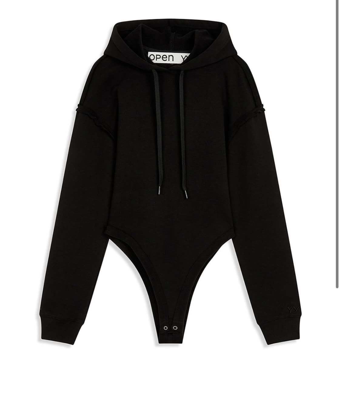Open yy bodysuit black 상품이미지1