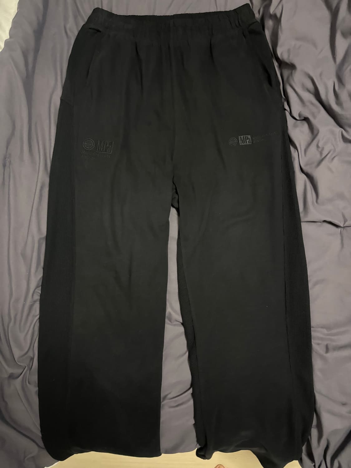 MPa CONTRAST COMFORT PANTS (BLACK) M 상품이미지2