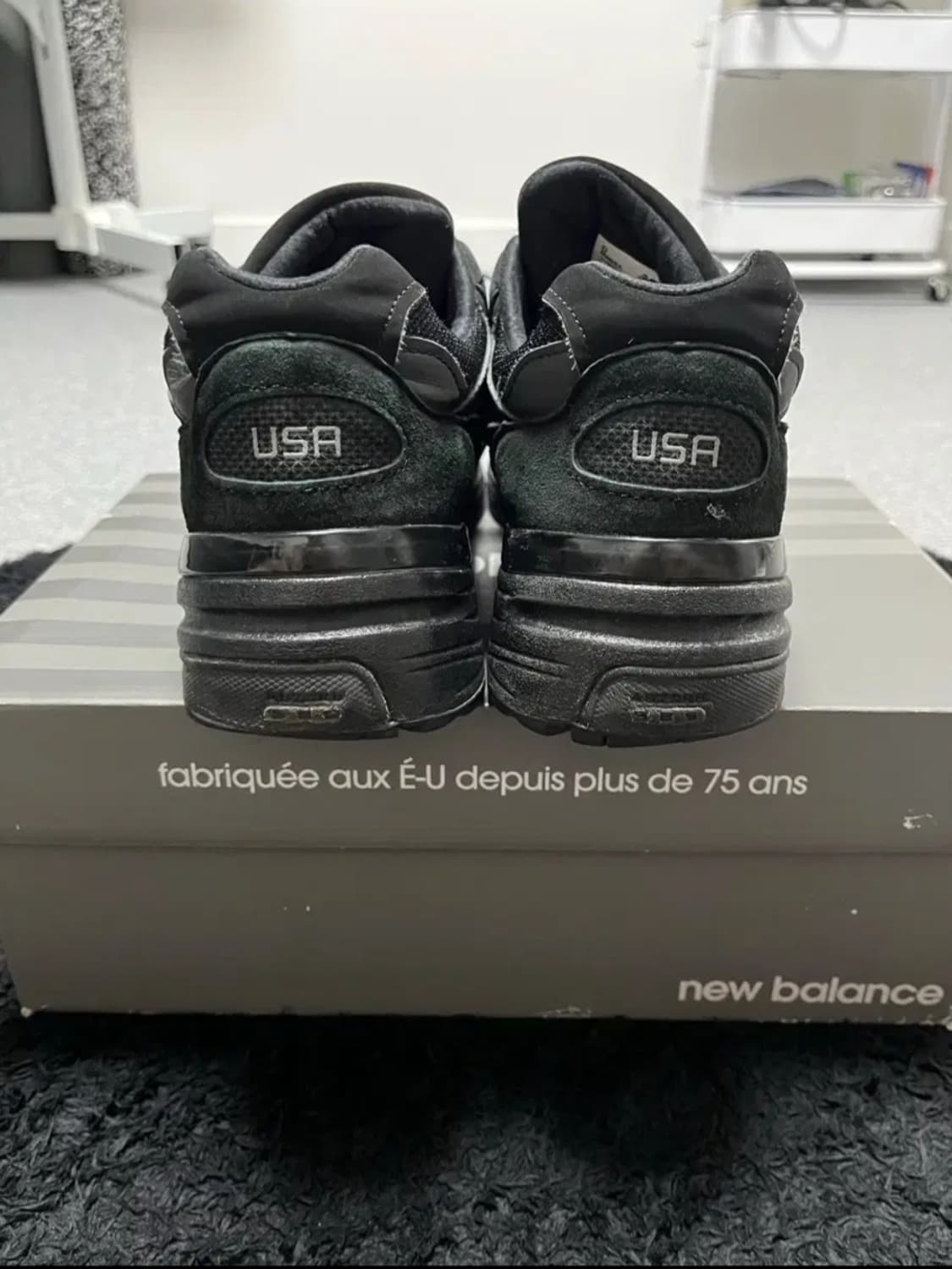 뉴발란스 992 트리플블랙 270 상품이미지3