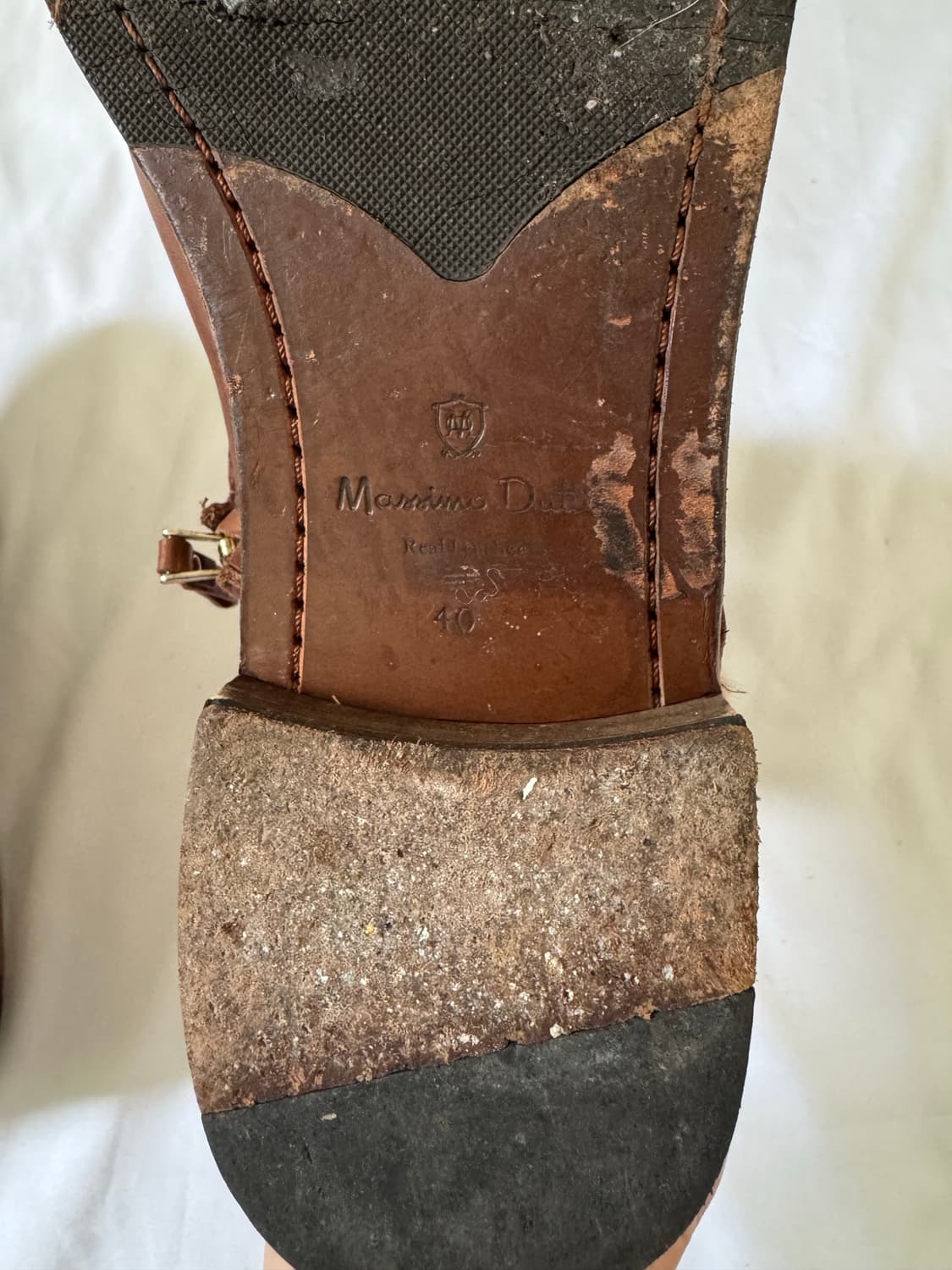 마시모 두띠 레더 컴뱃부츠 상품이미지8