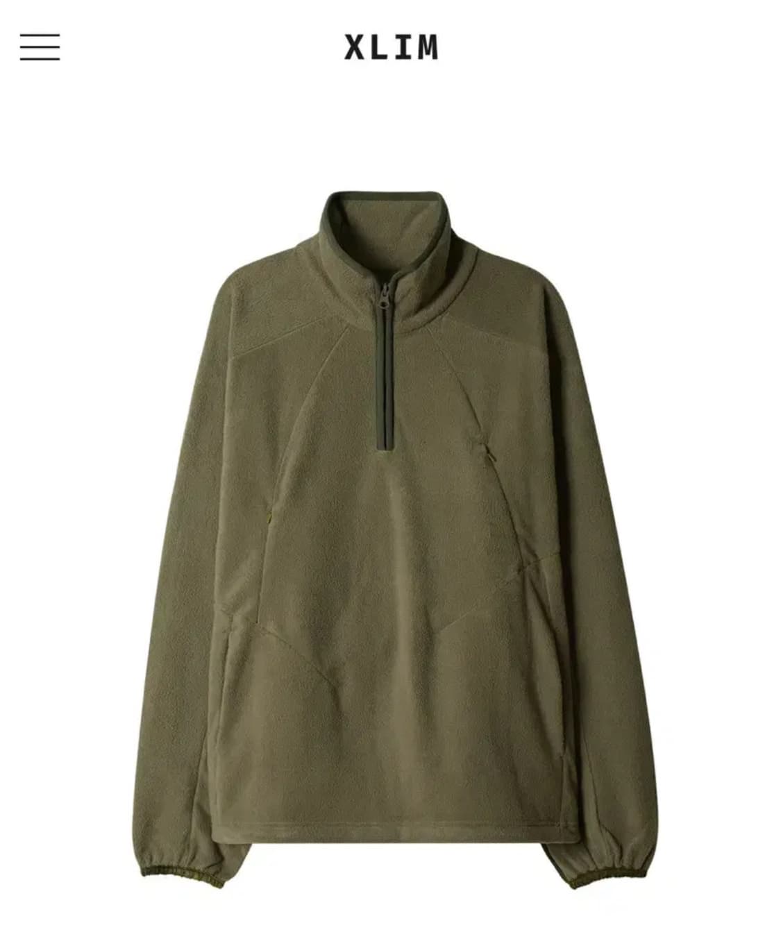 Xlim EP.6 01 HALF ZIP-UP 상품이미지1