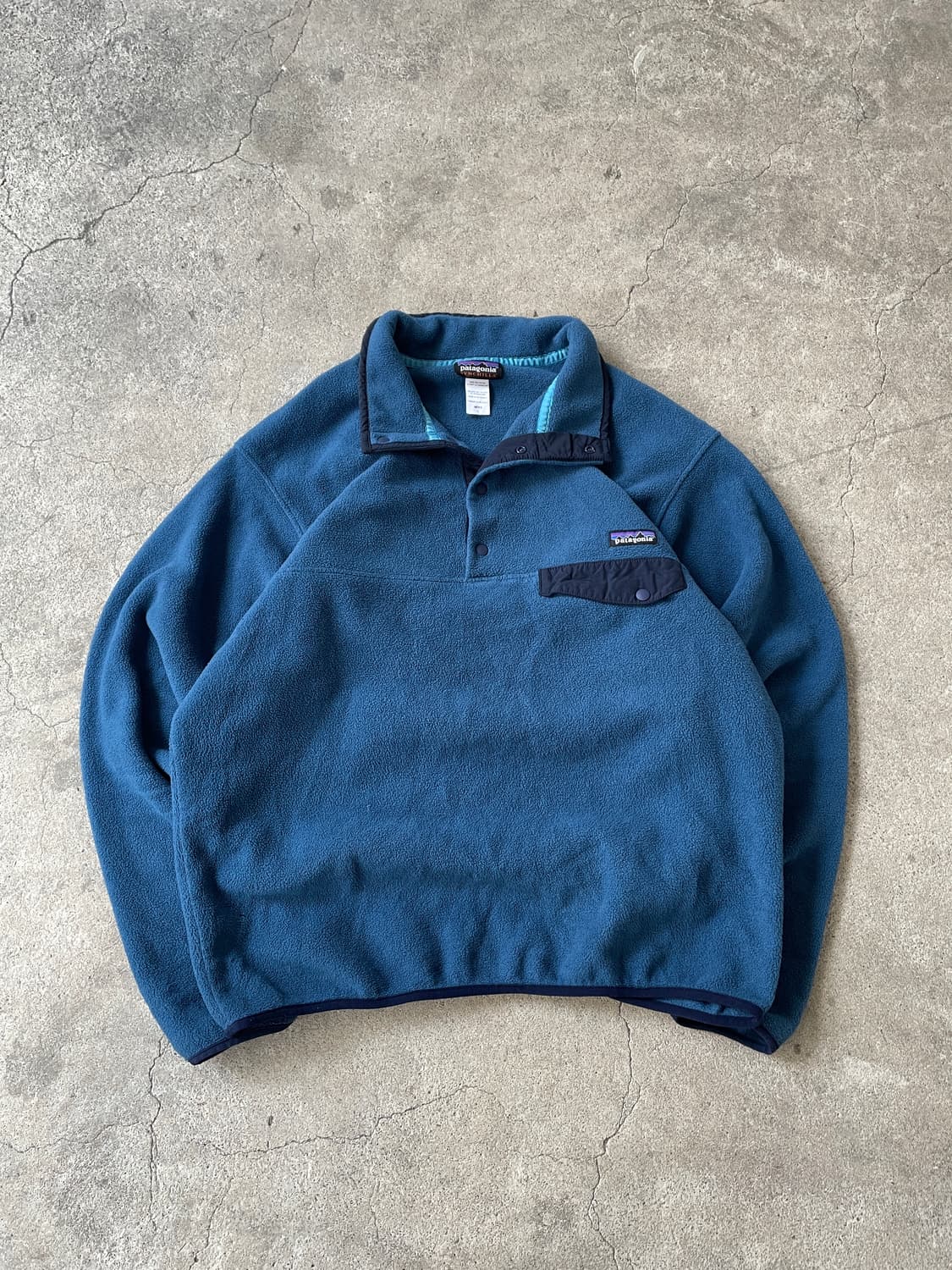Patagonia Synchilla Navy&Blue Snap-T 상품이미지1