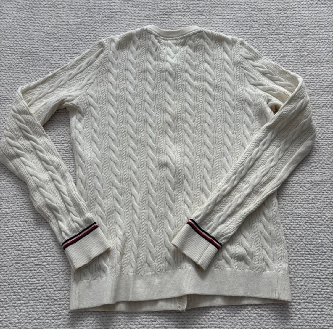 타미힐피거 케이블 꽈배기 니트 가디건 키즈 상품이미지6