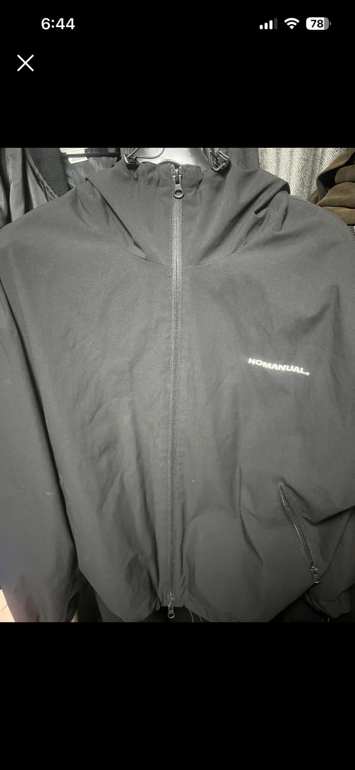노매뉴얼 바람막이 XL 상품이미지1