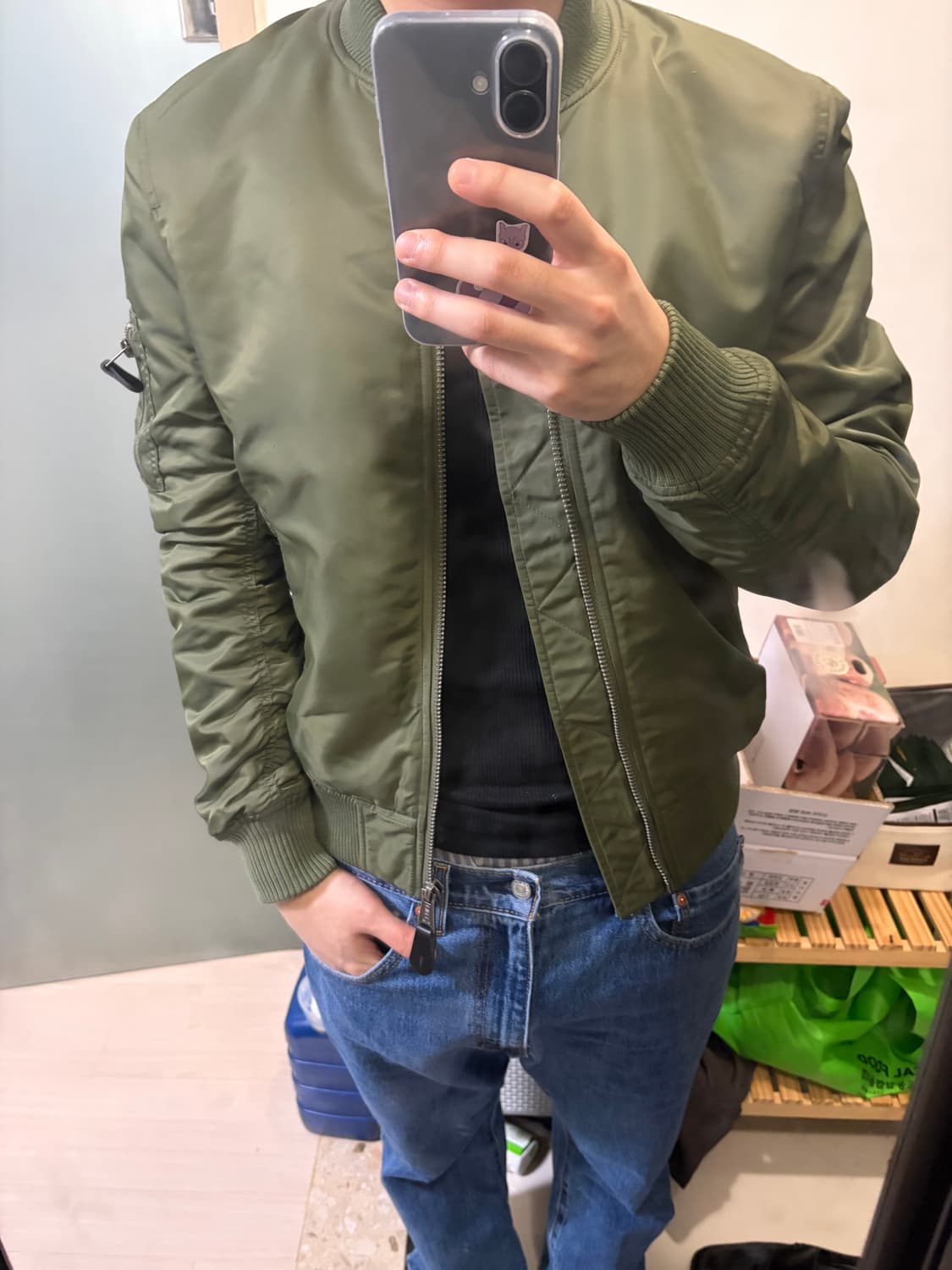 알파 Ma-1 슬림핏 상품이미지2