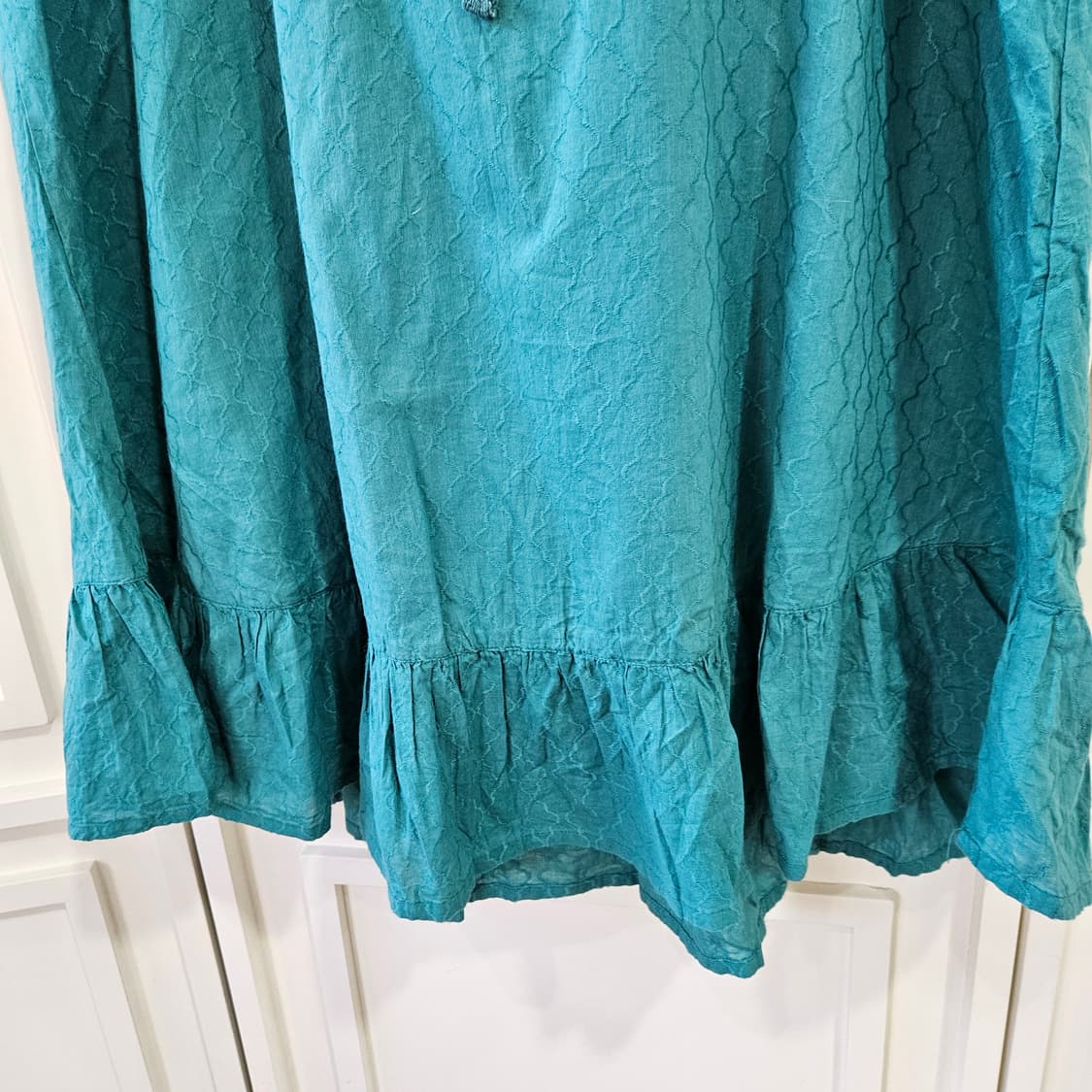 자수 후드 튜닉 원피스 상품이미지5