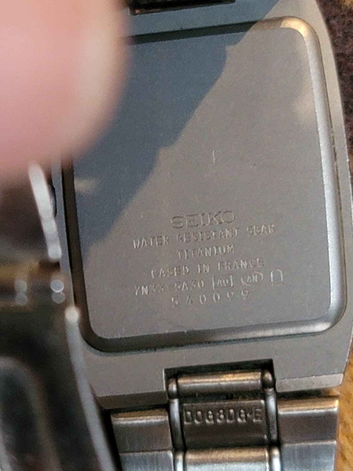 세이코 스피릿 티타늄 빈티지 쿼츠 시계 상품이미지3