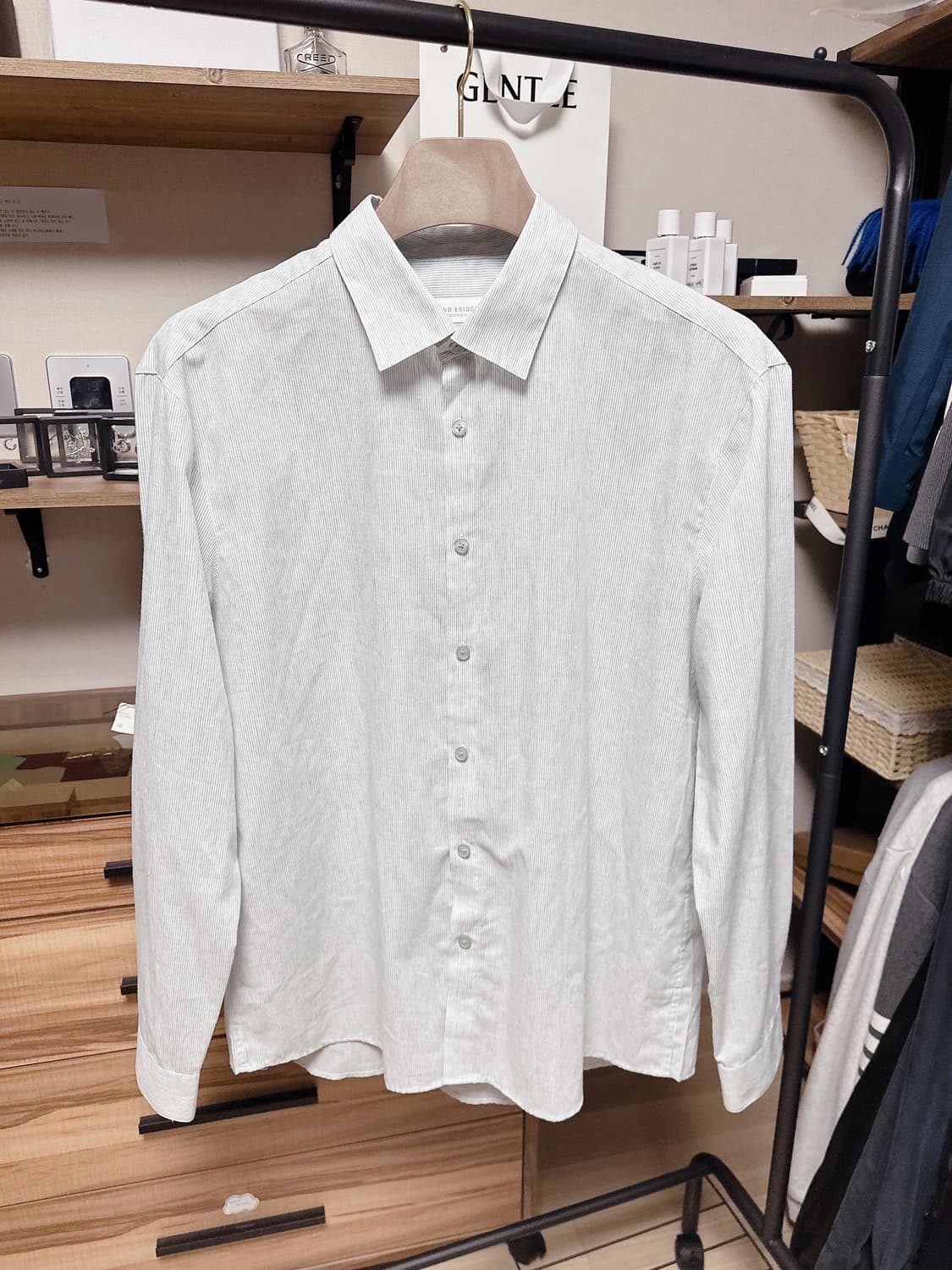 마인드브릿지 린넨 링클프리 셔츠(105) 상품이미지1