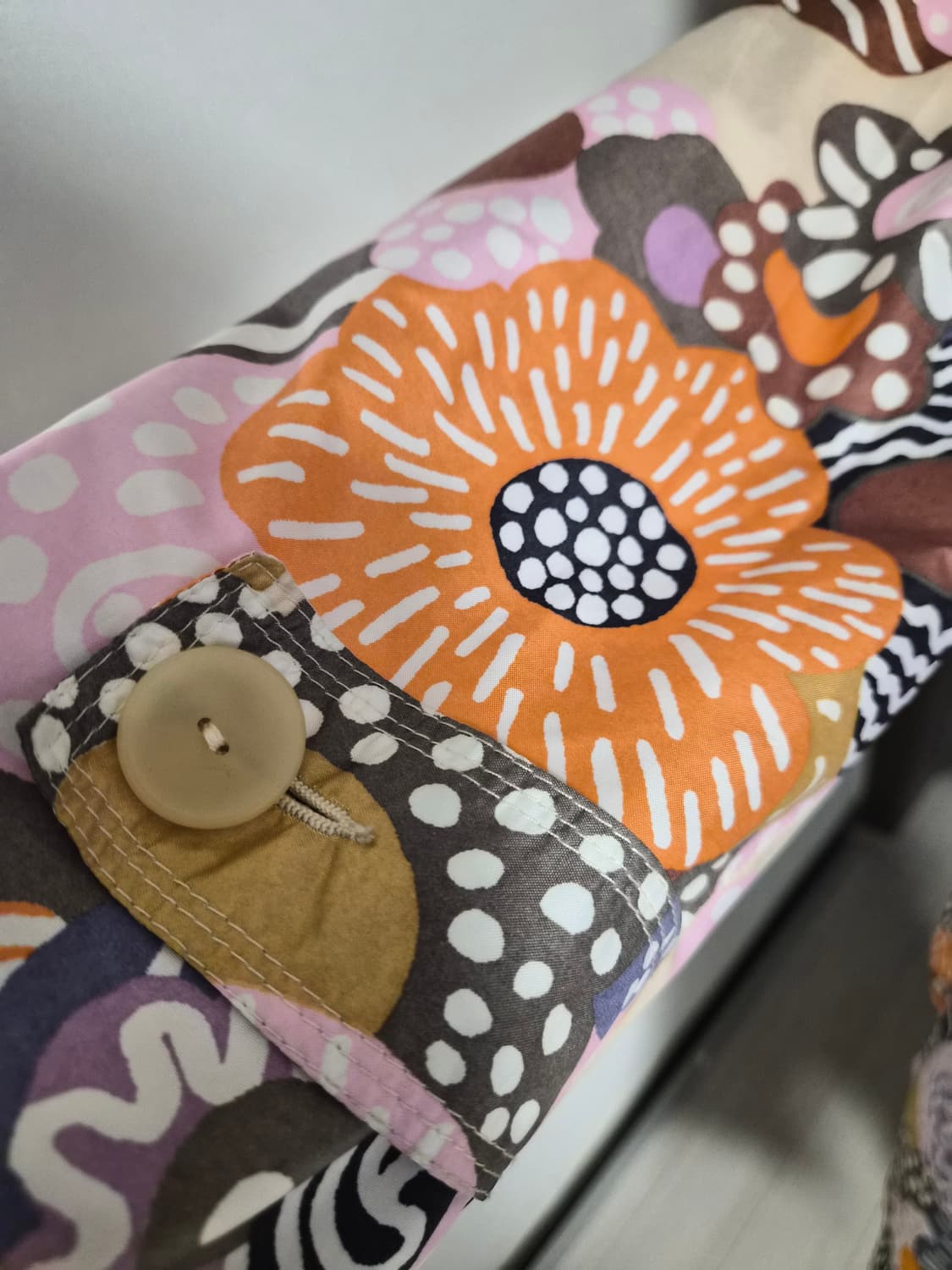 오일릴리(Oilily) 유니크 플라워 패턴 트렌치코트 상품이미지6