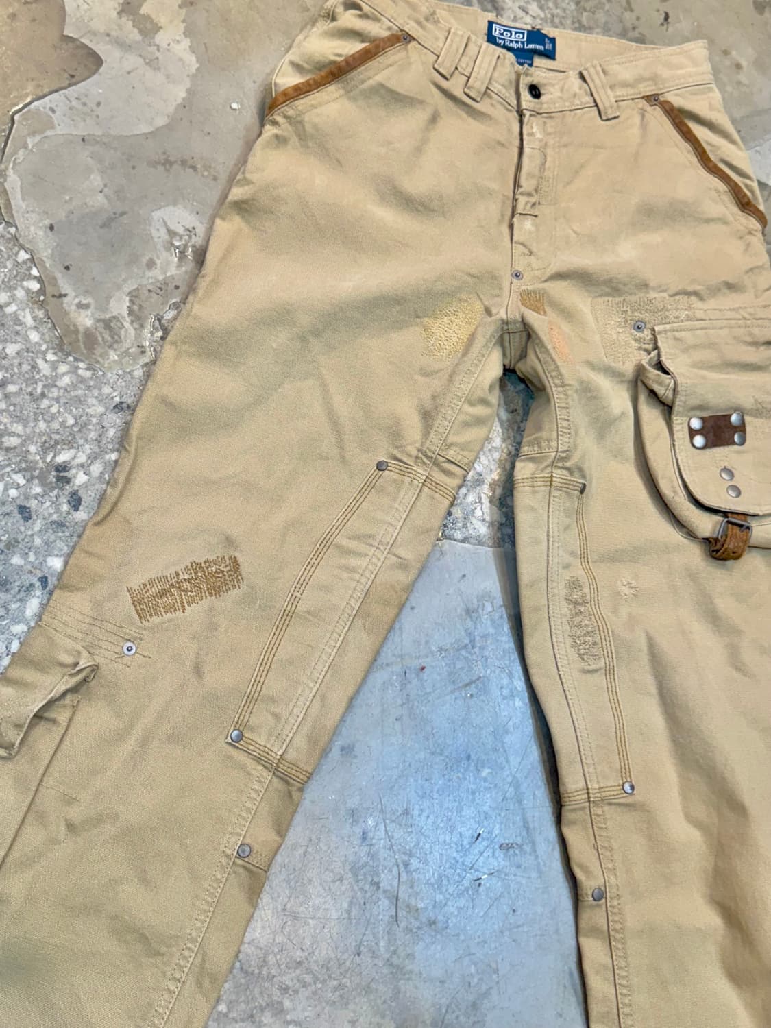 90s 랄프로렌 duck cargo pants 30inch 상품이미지3