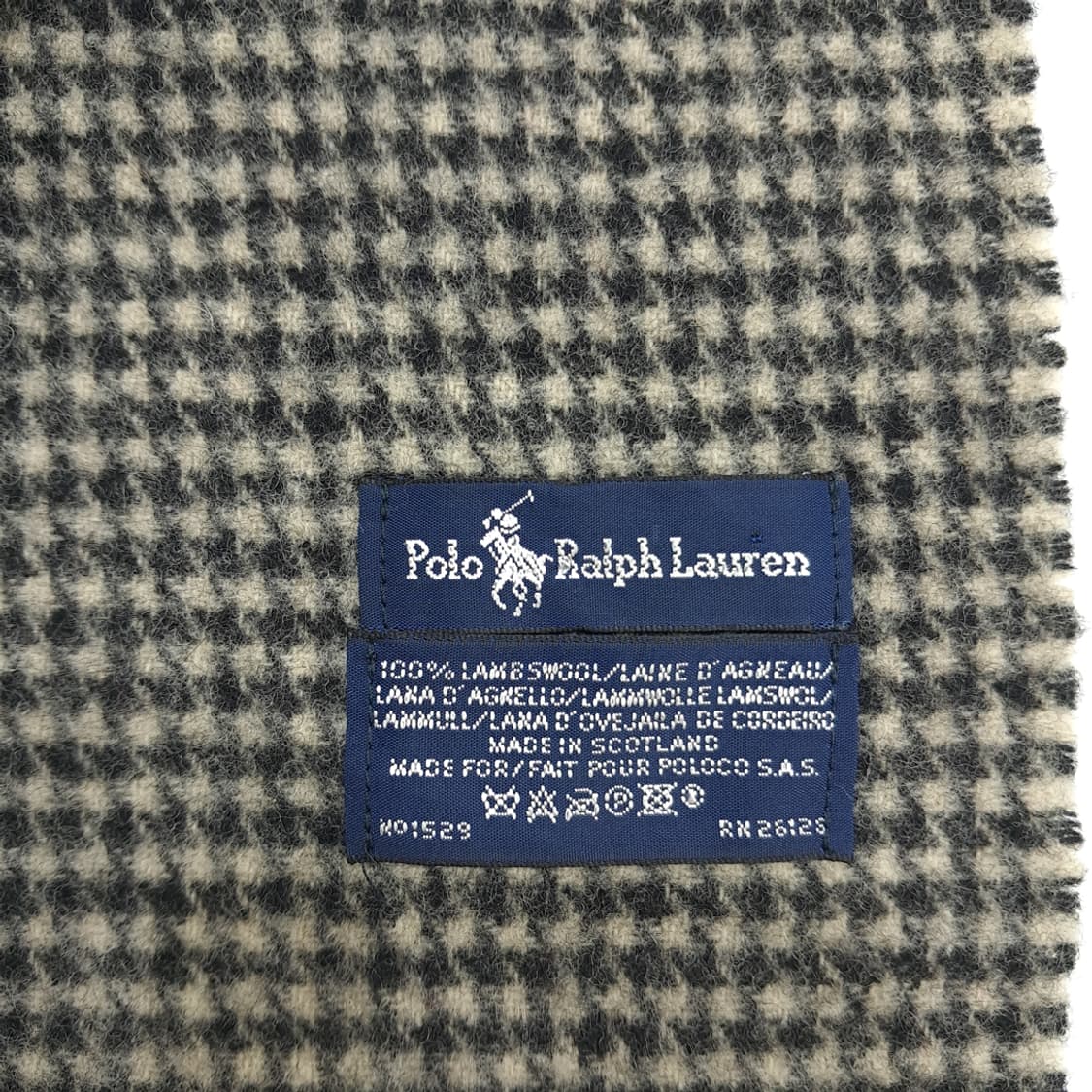MX091 폴로 랄프로렌 하운드투스 램스울 목도리 머플러 상품이미지4