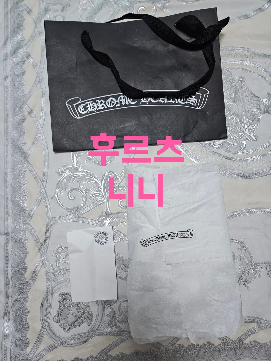 크롬하츠 롤러스케이트 나시 크롬하츠 홀스슈 로고 탱크탑 블랙 상품이미지3