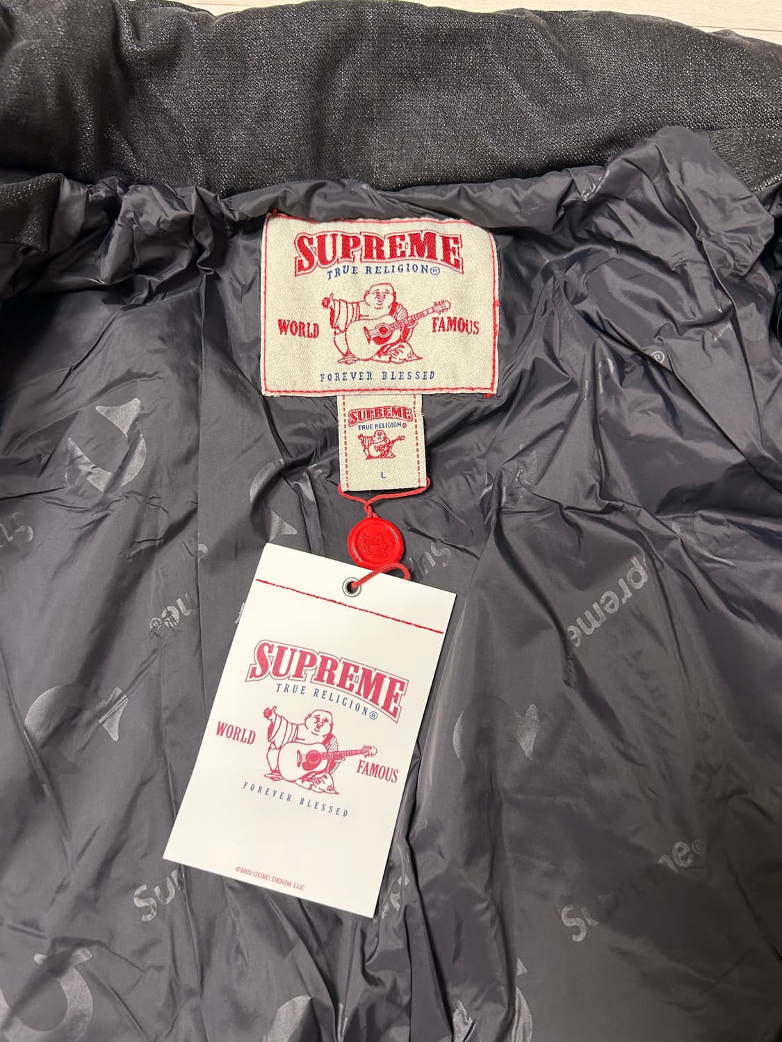 (L) 슈프림x트루릴리전 퍼퍼 자켓 - 25fw 상품이미지9