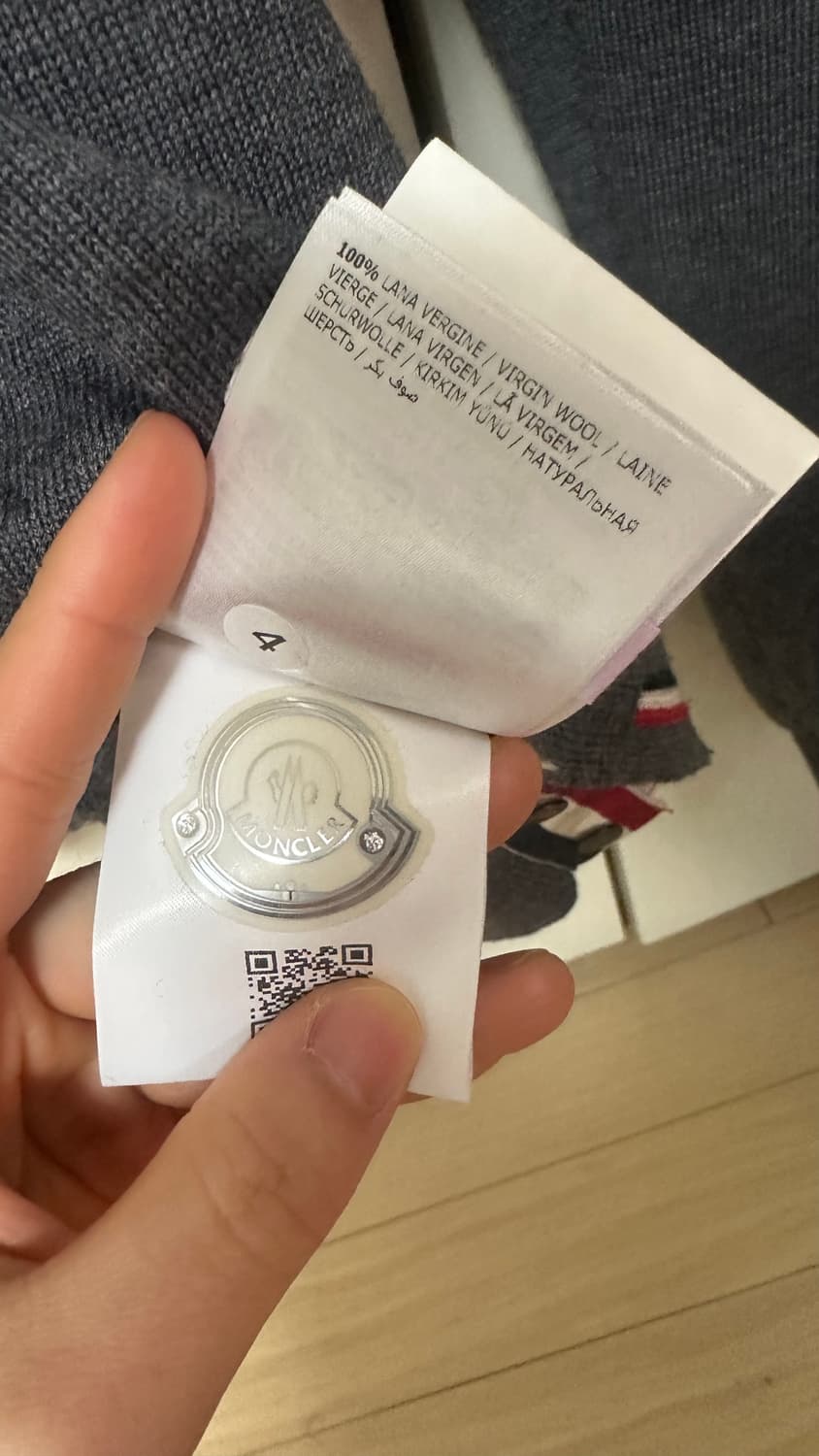 몽클레어 남성 니트 m 상품이미지3