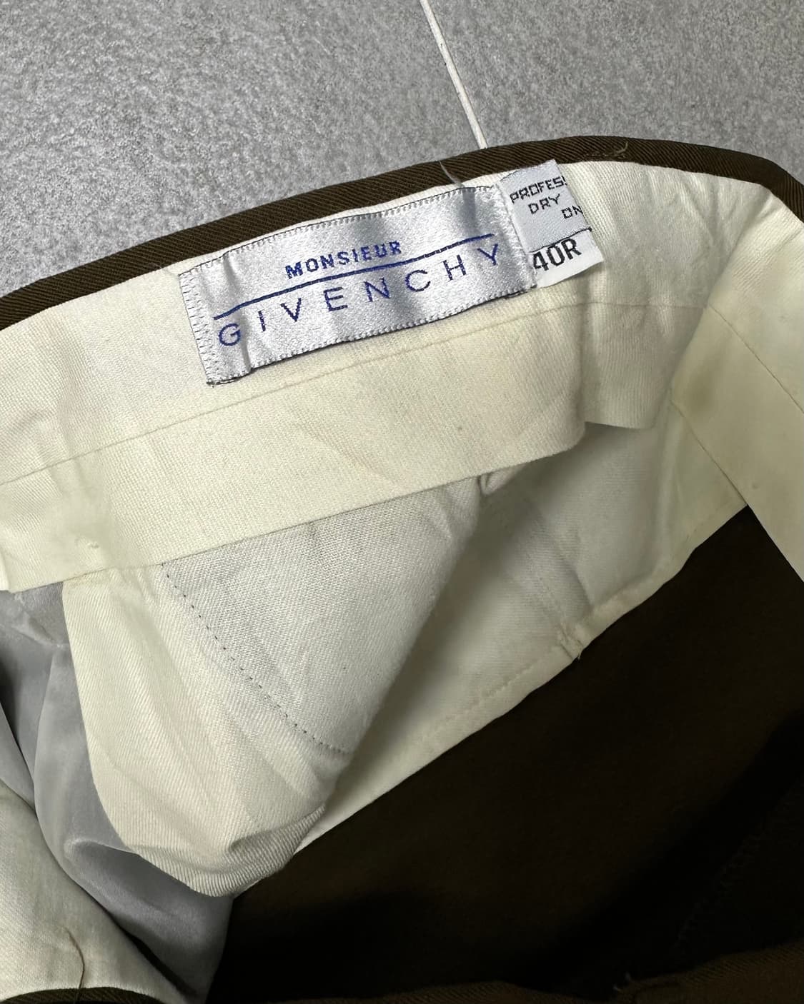 (허단50)90'S GIVENCHY 와이드핀턱팬츠-M2114 상품이미지3