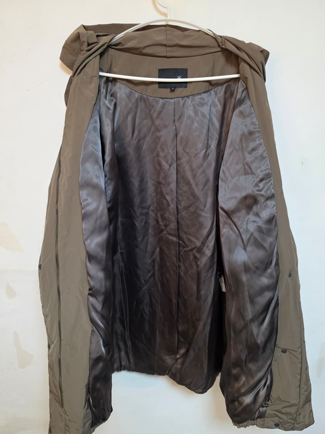 Isabel Marant 카키색 후드 오버핏 코트 0  상품이미지5