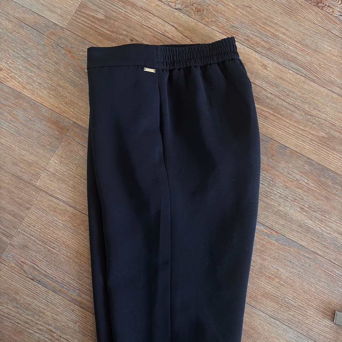 DKNY 블랙 밴딩 팬츠 25 26 단아한 실루엣 슬랙스 정장 바지 상품이미지5