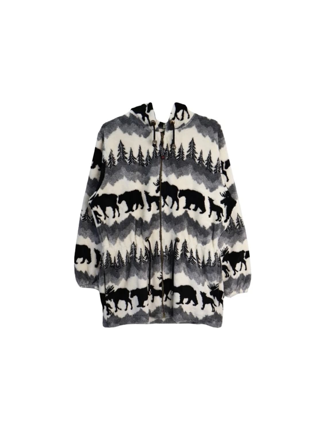 Quality Goods Canada Bear Pattern hoodie 상품이미지4