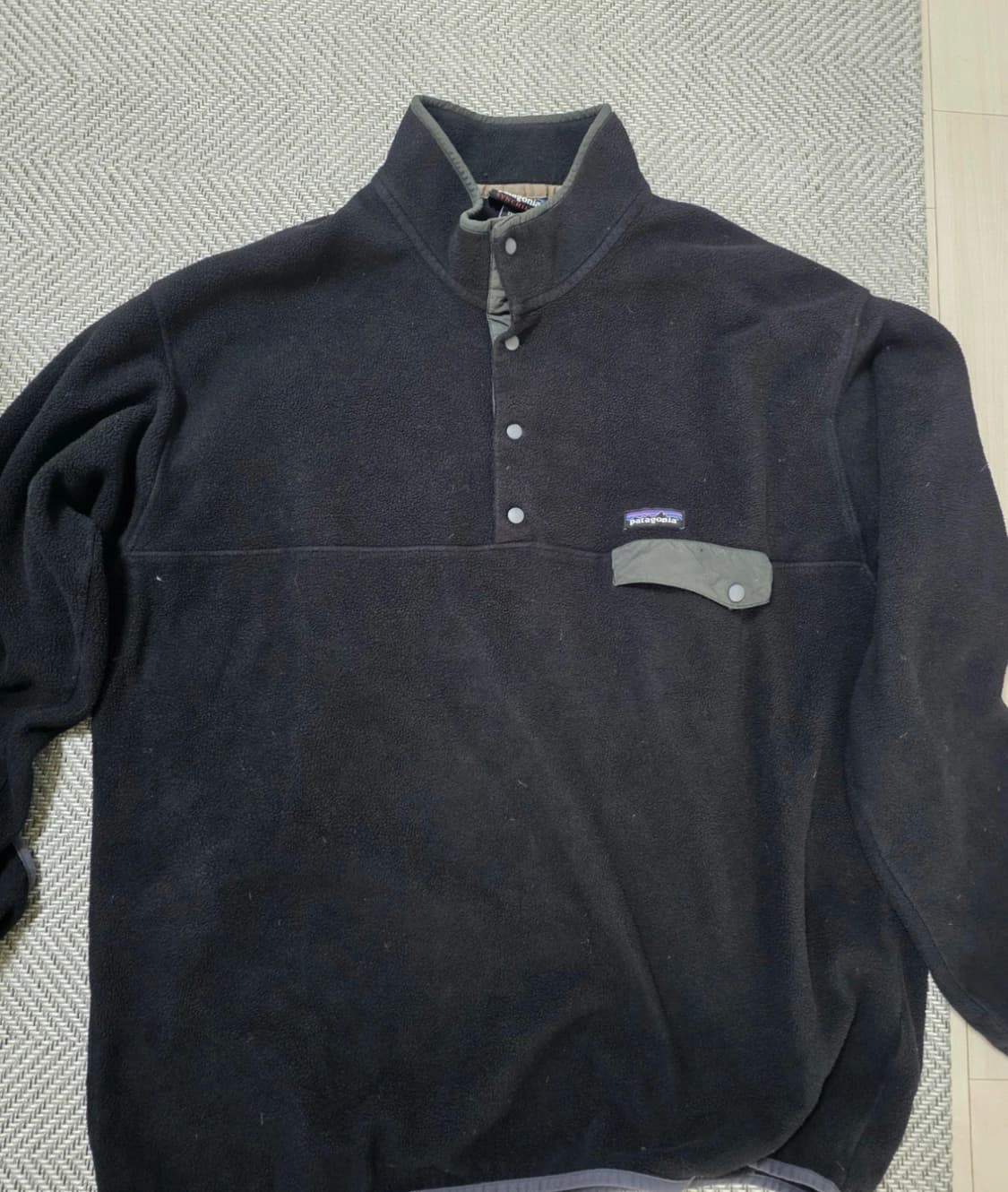 파타고니아 신칠라 블랙 포지 그레이 XXL 상품이미지2