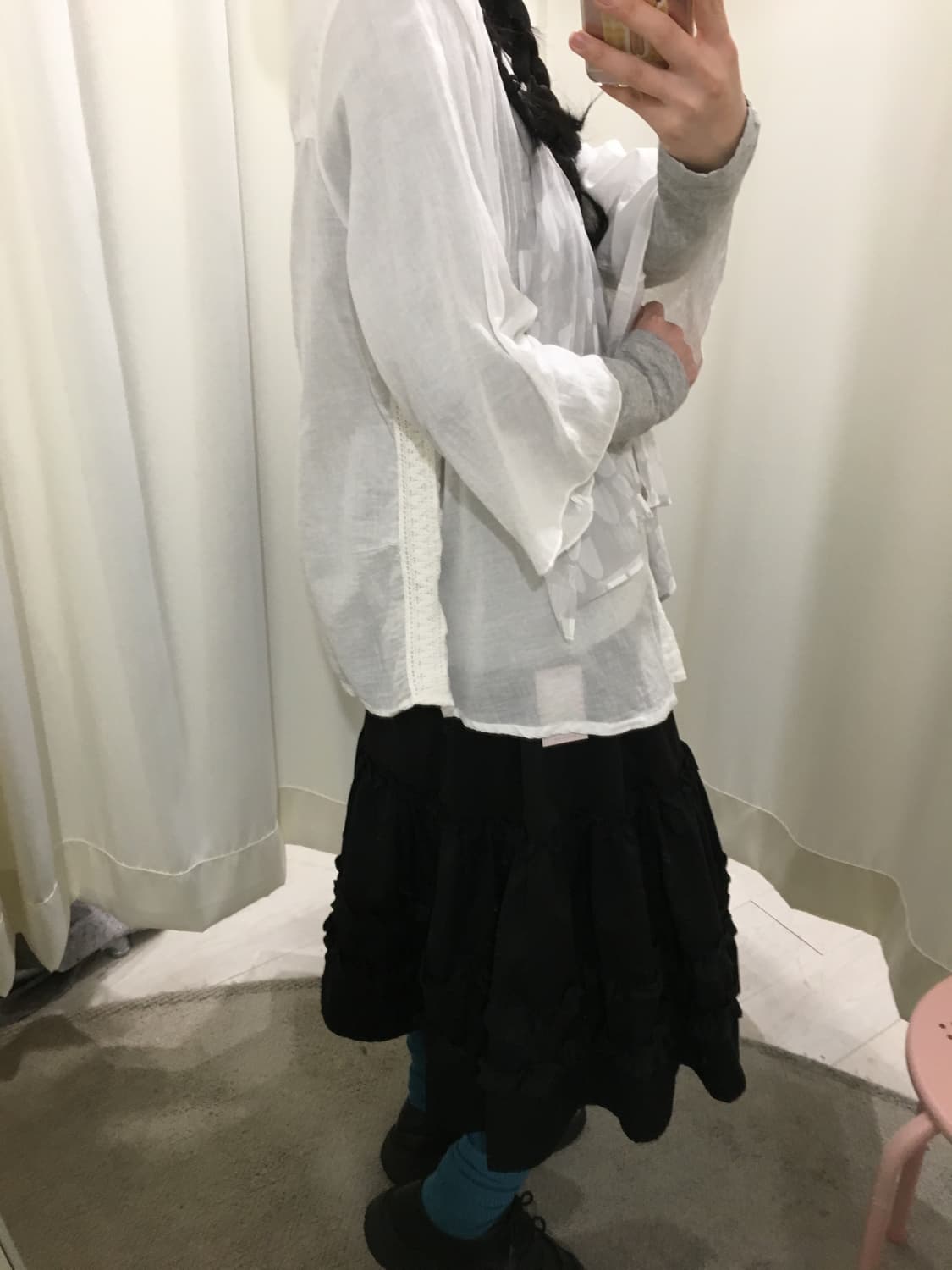 Sheer Form Scarf 상품이미지8