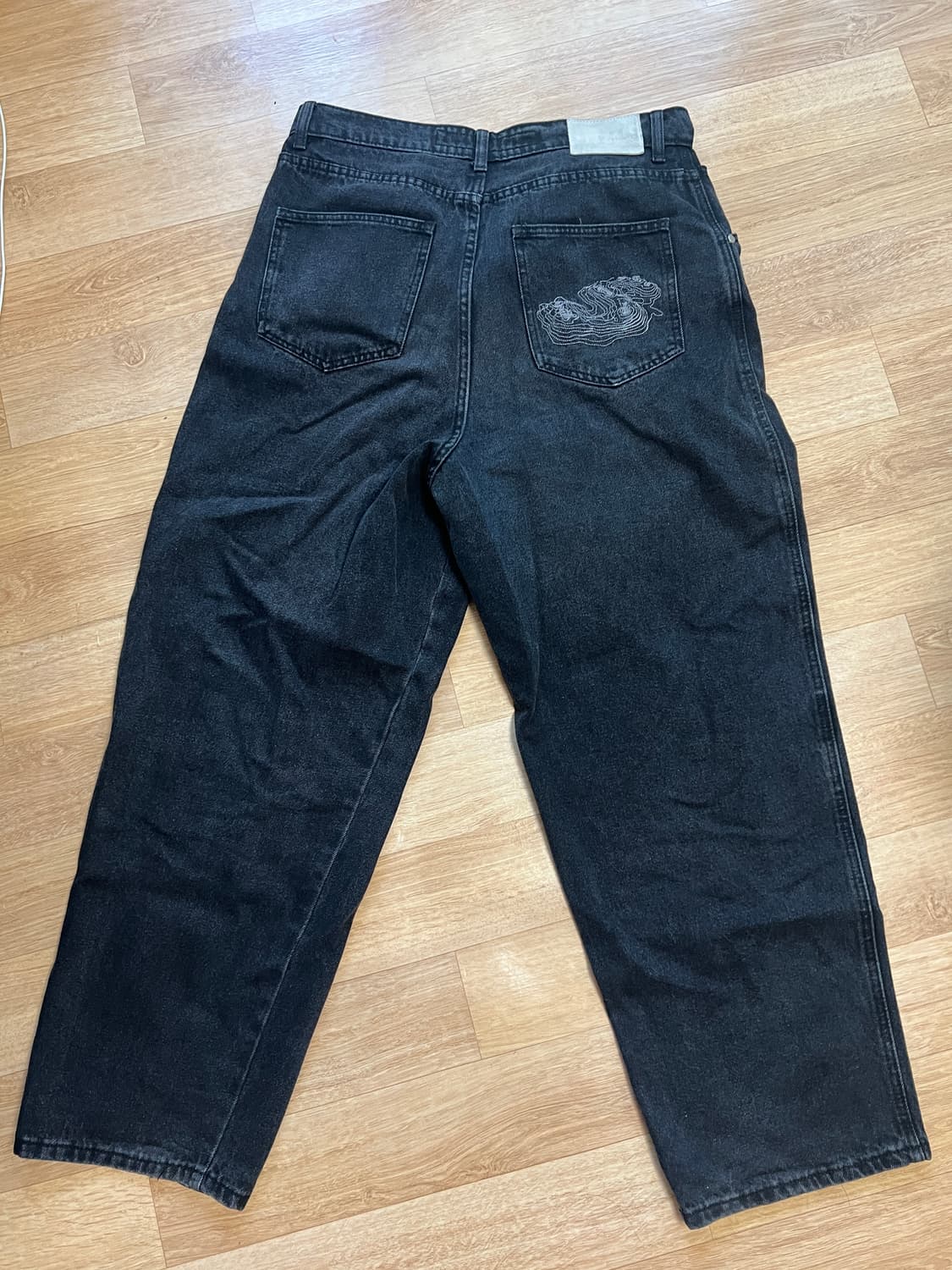 스웨이드 contour pocket denim black L 상품이미지2