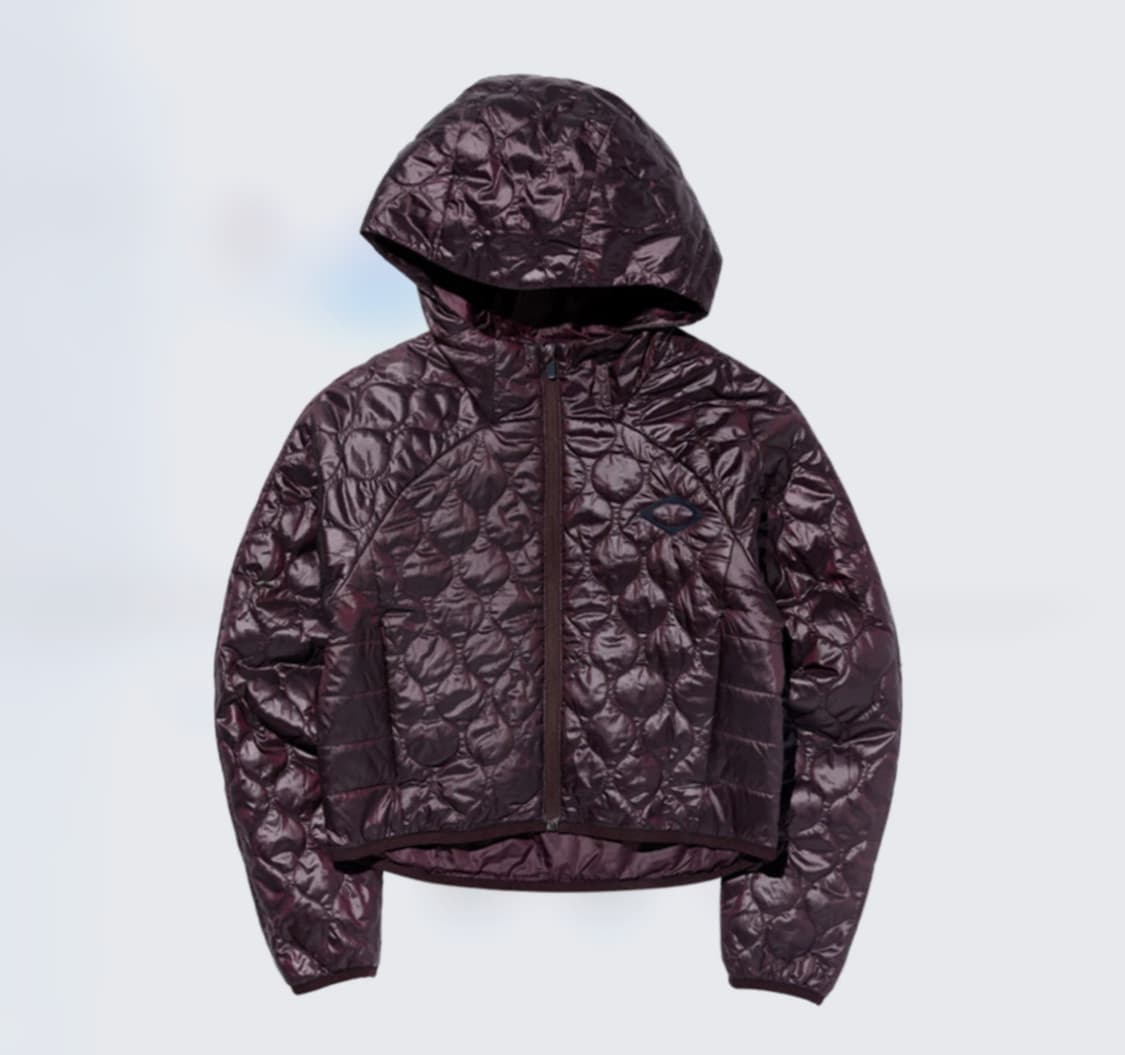 미스치프 경량패딩 롬버스 퀼티드 자켓 퍼플 상품이미지1