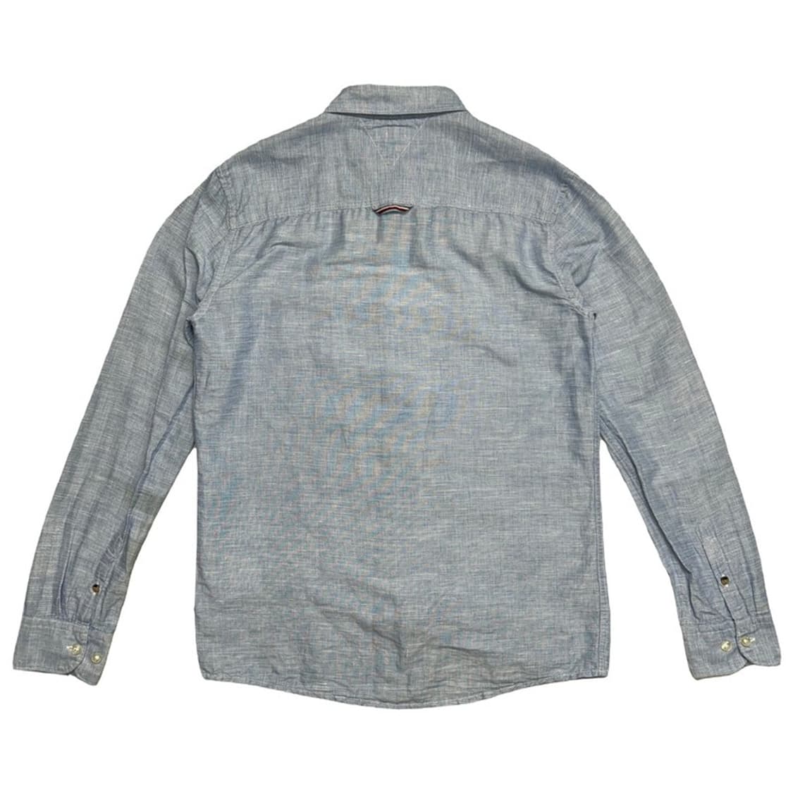 TOMMY HILFIGER 린넨 블렌더 셔츠 블루 16 상품이미지7