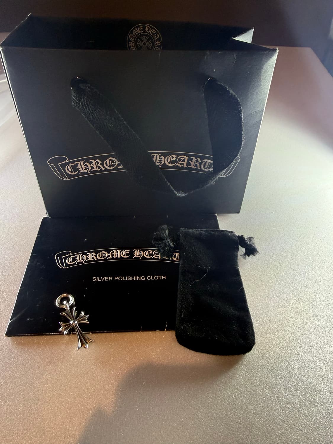 크롬하츠 타이니크로스 팬턴트 급처 상품이미지1