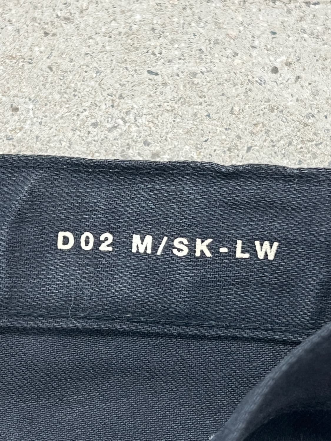 생로랑 15FW D02 무릎 디스 스키니진 상품이미지9