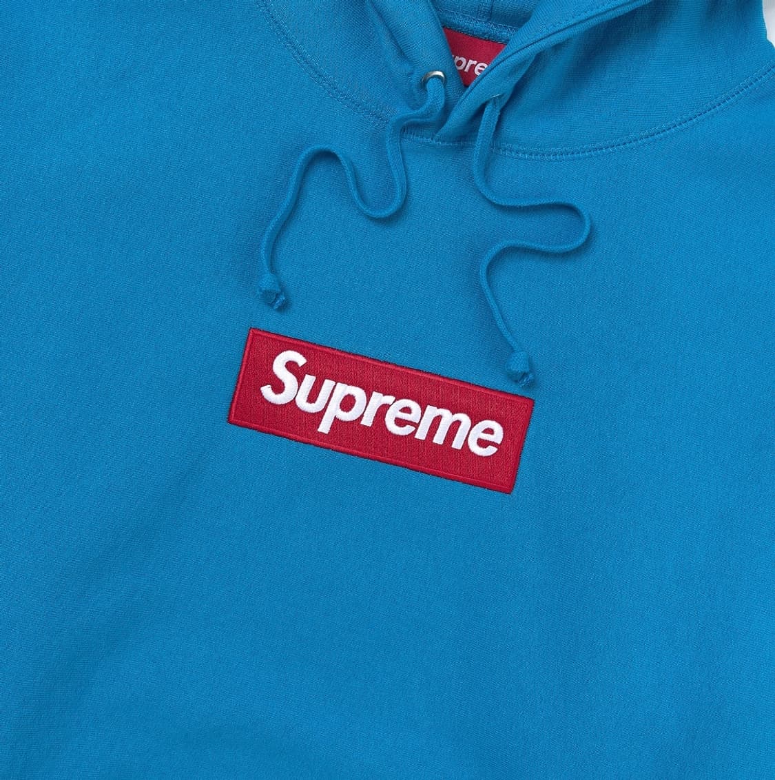 [XL]슈프림 25FW 박스로고 후드 시안 / 하빨 상품이미지3