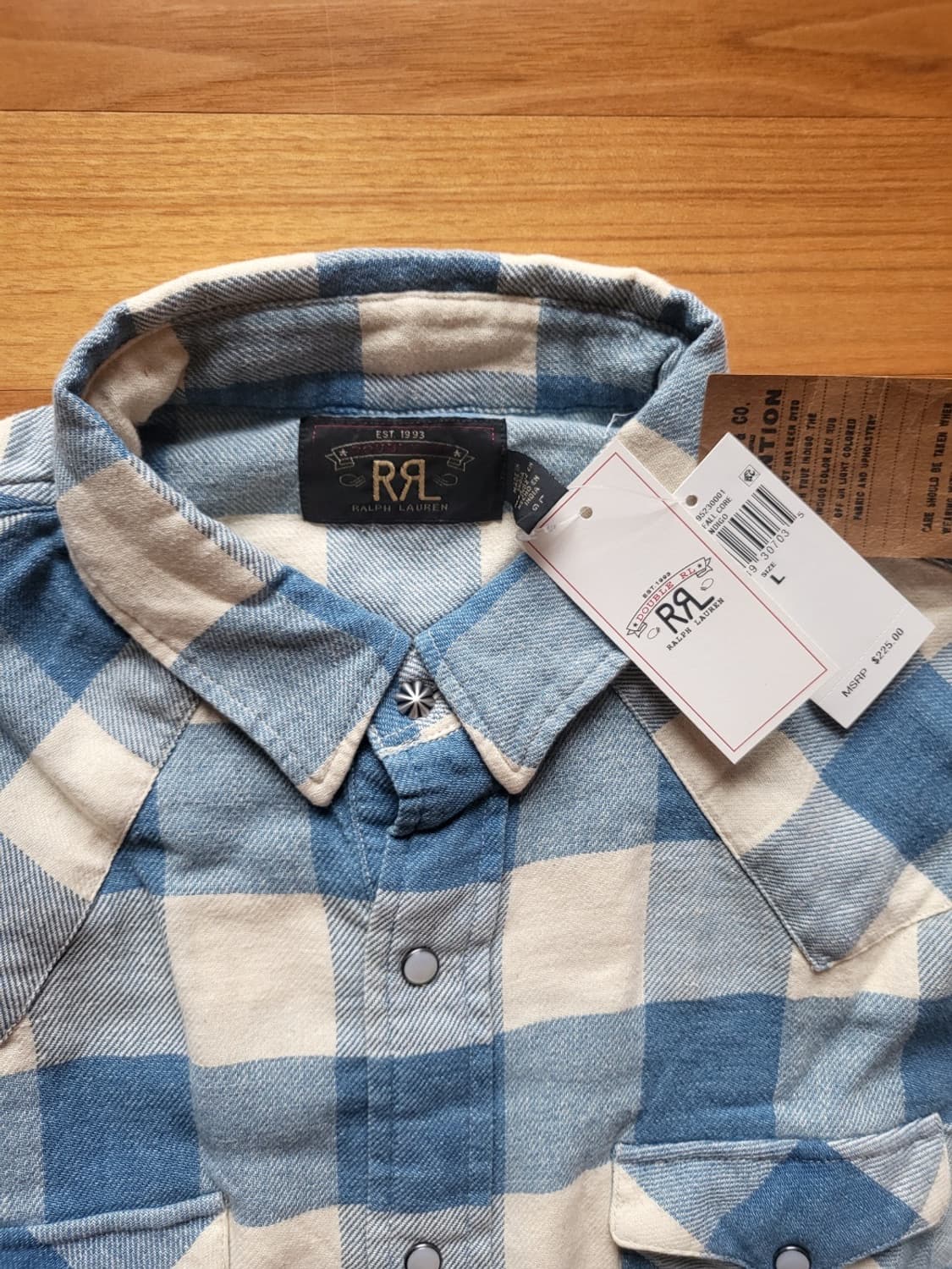 RRL/ 버팔로 웨스틴셔츠 (이동휘, 김원중) / L 상품이미지2