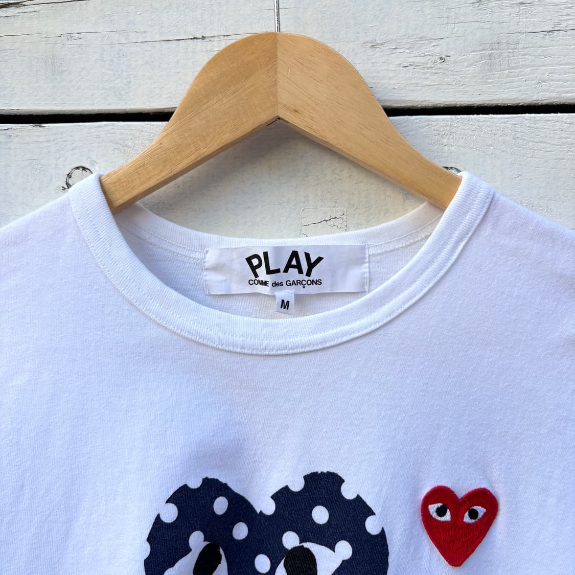 Comme des Garcons 꼼데가르송 도트 땡땡이 반팔 티셔츠 상품이미지3