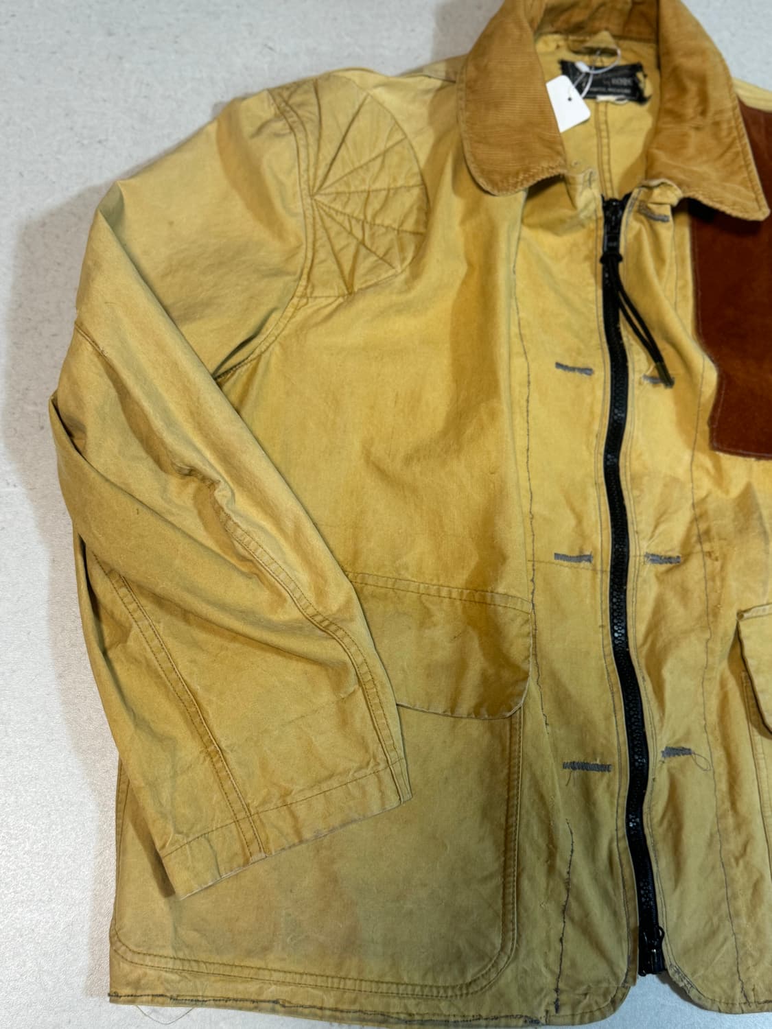 50s robey usa distressed 빈티지 헌팅자켓 빅사이즈 상품이미지3