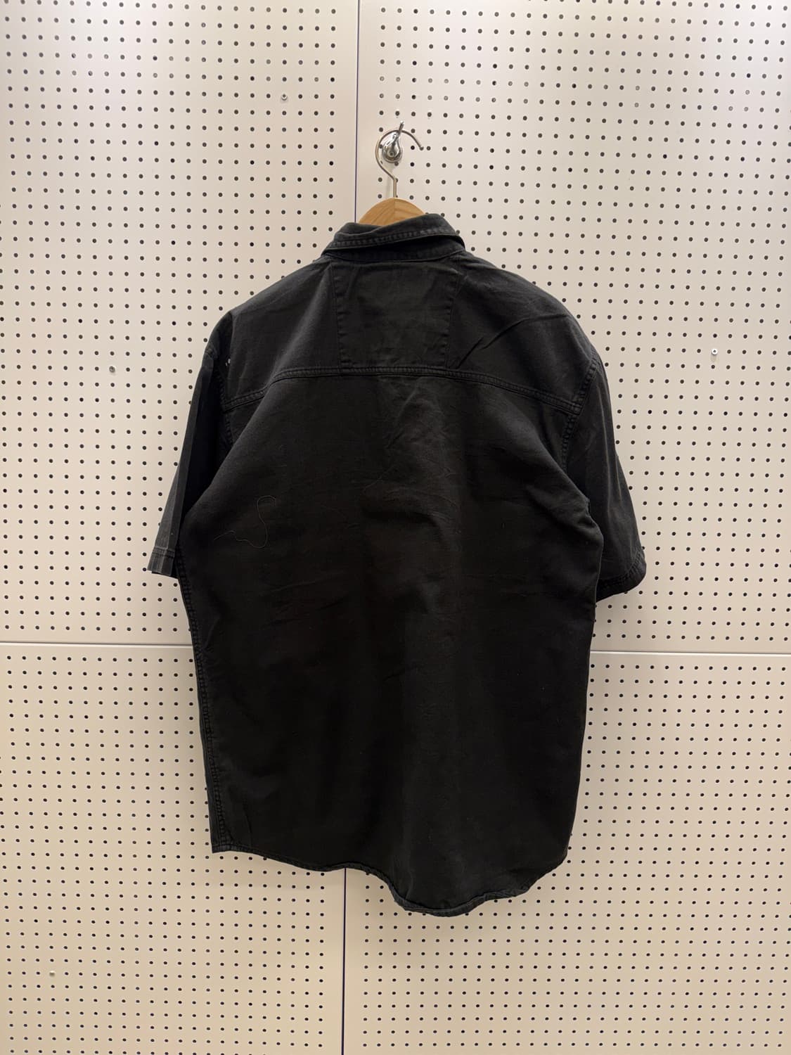 칼하트 반팔 워크셔츠 블랙 U1153 상품이미지3