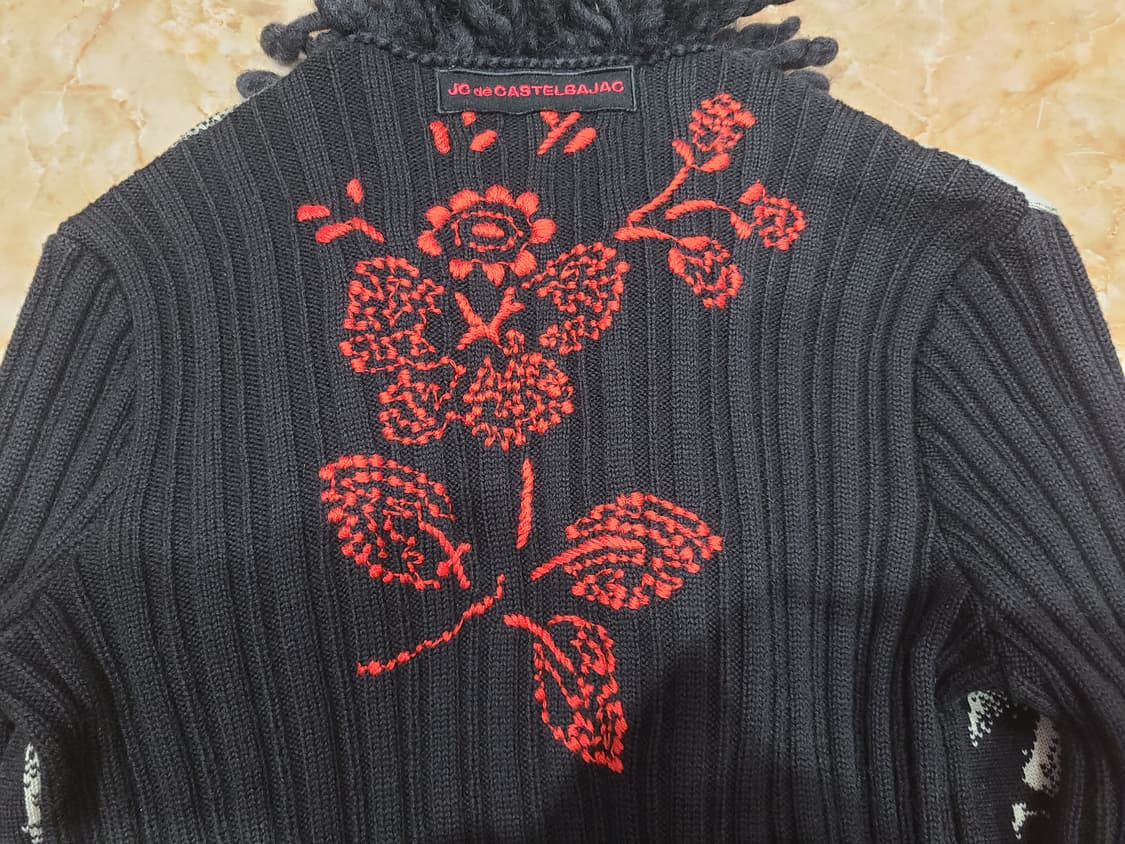 장샤를르드카스텔바작 빈티지 니트웨어 상품이미지5