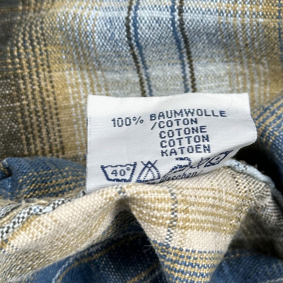 VTG 빈티지 체크패턴 웨스턴 셔츠 M 상품이미지6