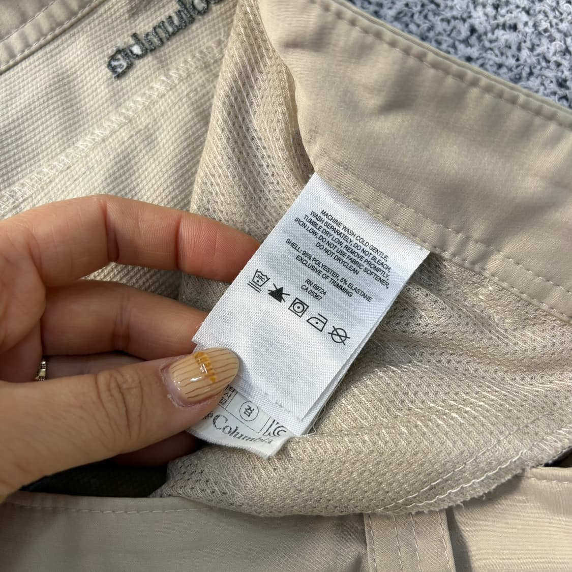 32 컬럼비아 남성 카고 면 반바지 0421J 상품이미지5