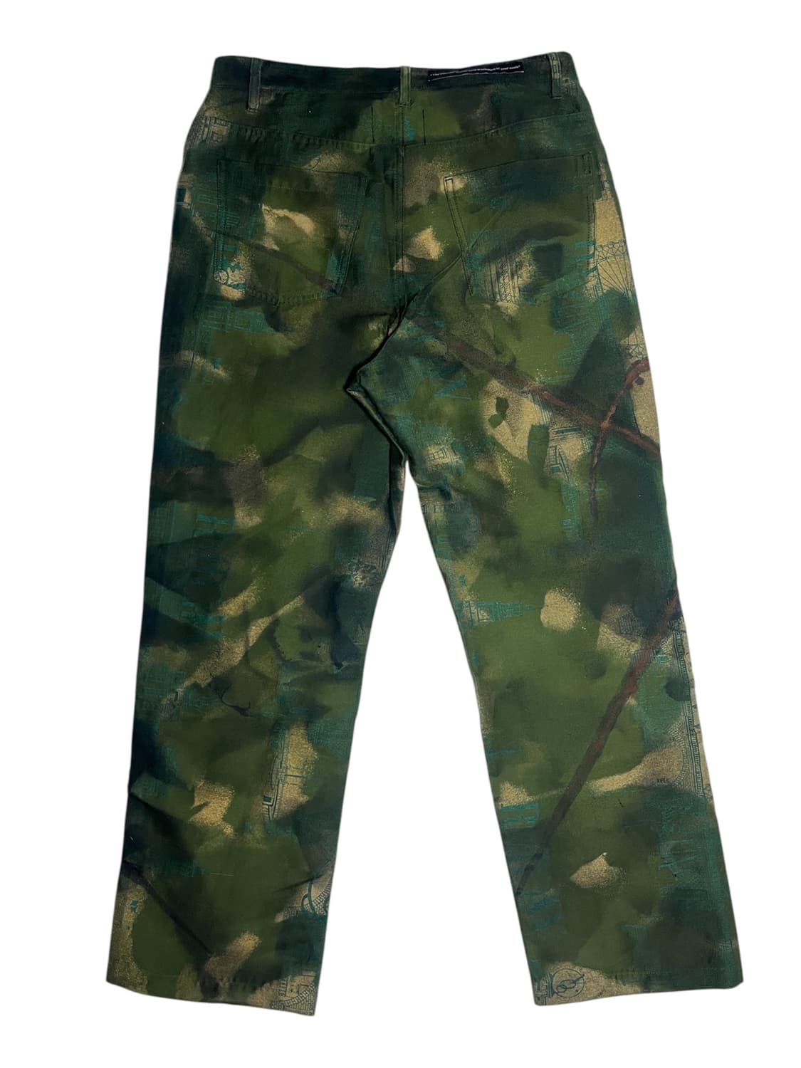 [OS] 빈티지 아카이브 레지스탕스 카모플라쥬 카펜터 팬츠 상품이미지2