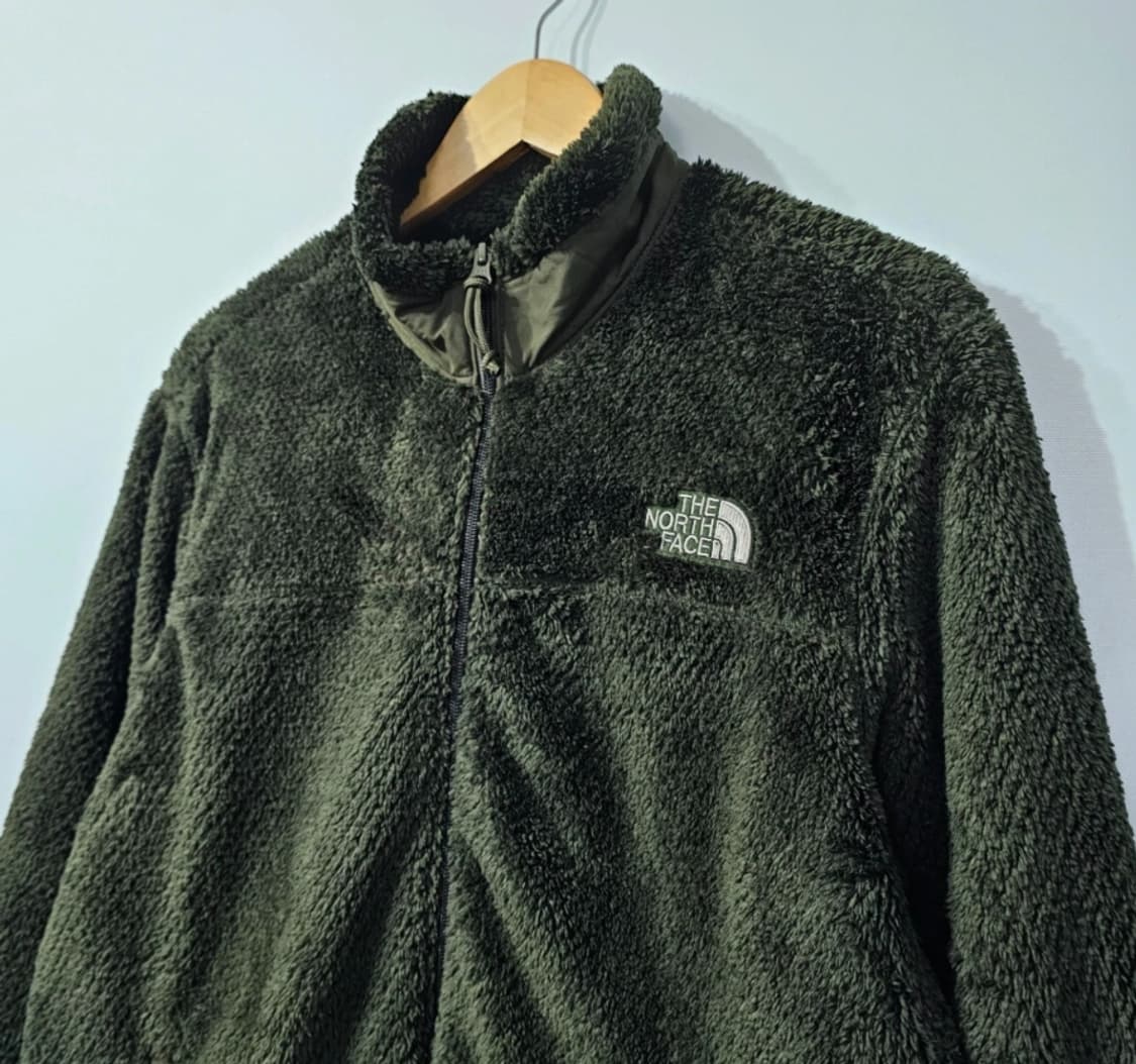 노스페이스 컴피 플리스 자켓 L 100 카키 상품이미지4