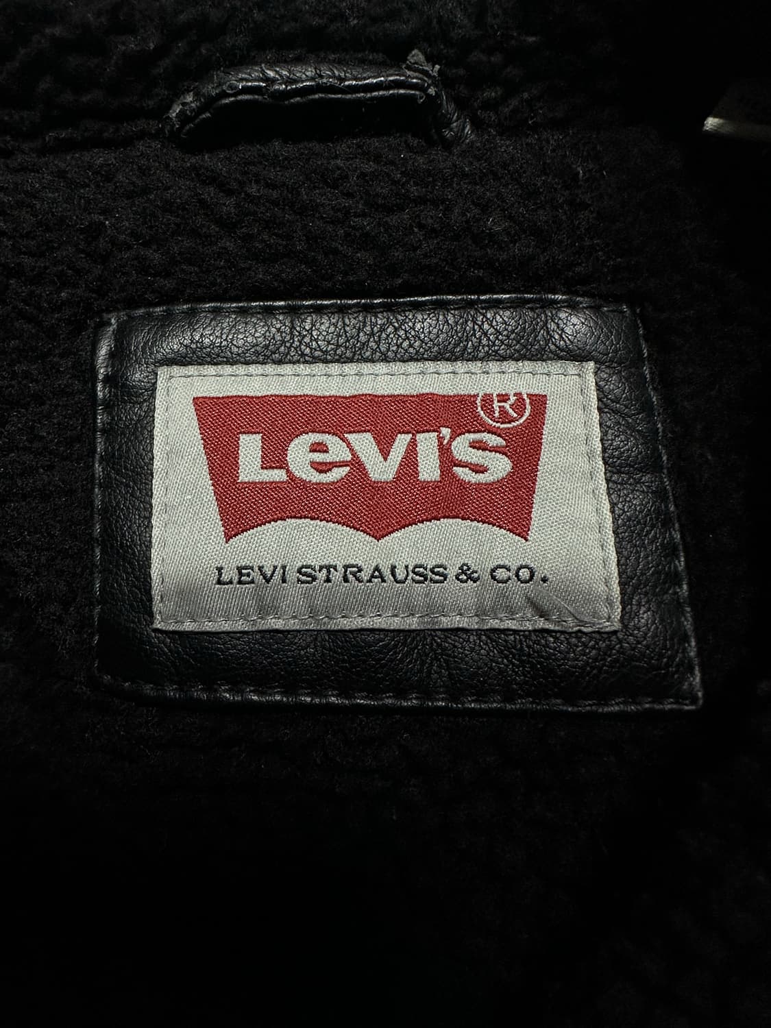 리바이스 쉐르파 블랙 자켓 상품이미지3